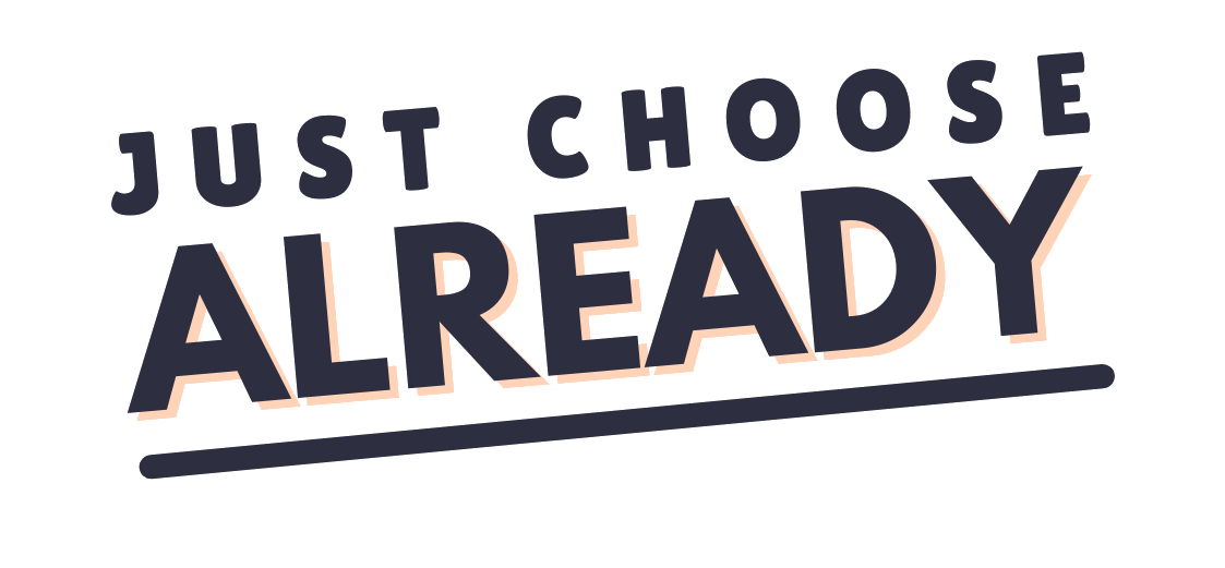 Just Choose Already Logo